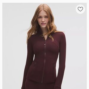lululemon athletica Burgundy Define Jacket